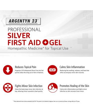 Sovereign Silver Argentyn 23 Professional Silver First Aid Gel 1 oz | Natural Healing Solution - Buy Online on GoSupps.com