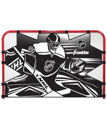 Franklin Sports NHL Hockey Goalie Shooting Target - Hockey Goal Practice Target - Street Hockey Net Goalie Target 72" X 48"