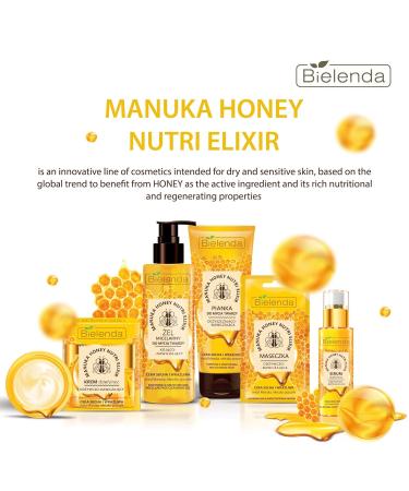 Buy Bielenda Manuka Honey Micellar Face Cleansing Gel - Best International Shipping - Gentle & Effective Cleansing - Buy Online on GoSupps.com