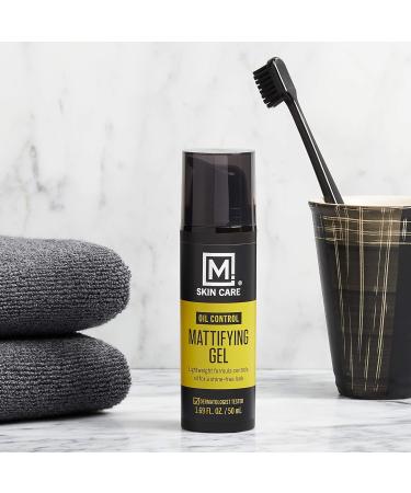 M. Skin Care Men's Oil Control Mattifying Face & Scalp Gel | Lightweight Paraben & Cruelty-Free | Reduce Excess Oil - Buy Online on GoSupps.com