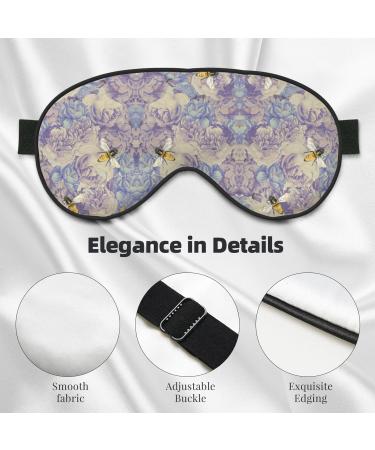 Bee Flying Soft Sleep Eye Mask | Breathable Female Eye Patch for Travel & Relaxation | International Shipping - Buy Online on GoSupps.com