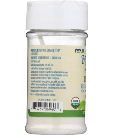 Organic Better Stevia Extract Powder Zero Calorie Sweetener (1 Ounce) 1 Count (Pack of 1) - Buy Online on GoSupps.com