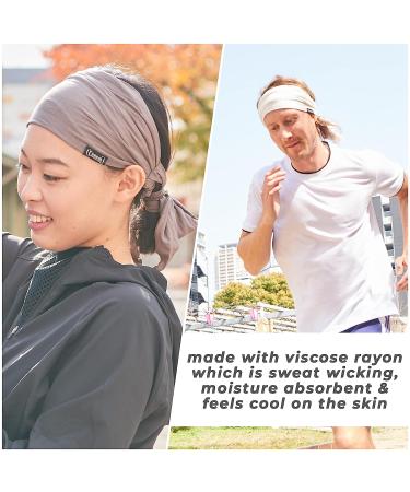 Japanese Pirate Bandana Headband - Ninja Head Wrap for Men and Women in Maroon - Buy Online on GoSupps.com
