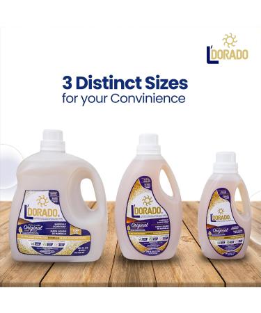 L DORADO Cuaba Liquid Soap 3 in 1 Marseille Soap for Dishes Hands & Clothes | 100 Floz | Buy Internationally - Buy Online on GoSupps.com