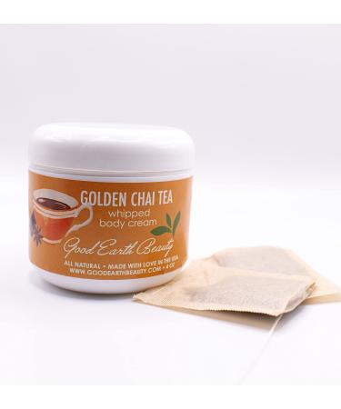 Good Earth Beauty Body Cream - Golden Chai Tea - Natural - 4 Ounce
