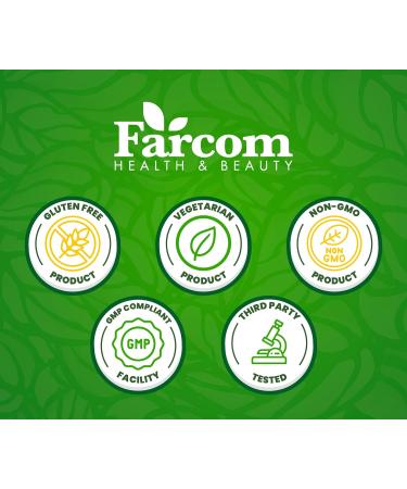 Farcom Flaxseed Fiber Supplement with Pineapple & Garcinia Cambogia Natural Digestive Support High Fiber Powder for Gut Health & Wellness 16 oz - Buy Online on GoSupps.com