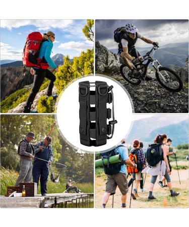 2 PCs Tactical Bottle Holder | Adjustable Military Water Bottle Bag for Camping Hiking & Outdoor Sports - Buy Online on GoSupps.com