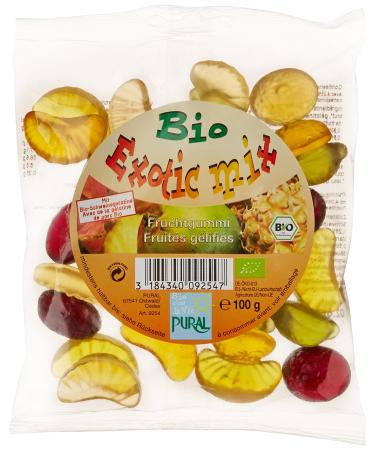 Pural Organic Fruit Jelly Confectionery 100g