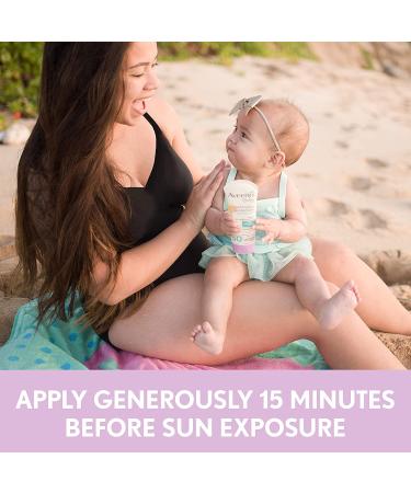 Aveeno Baby Zinc Oxide Mineral Sunscreen Lotion SPF 50, 3 fl. oz (2 Pack) Paraben-Free, Tear-Free, Water-Resistant - Buy Online on GoSupps.com