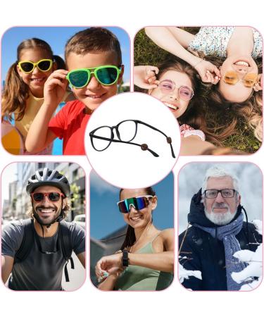 Buy Wllhyf 12 Pairs Colorful Anti-Slip Silicone Glasses Ear Holders | Soft & Cute Brille Frame Accessories for Adults - Buy Online on GoSupps.com