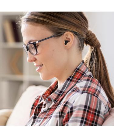 Buy Ear Plugs for Sleep - 4 Sizes (XS S M L) | NRR 28dB Comfortable Noise Reduction Earplugs for Concert & Sleep | International Shipping Available - Buy Online on GoSupps.com