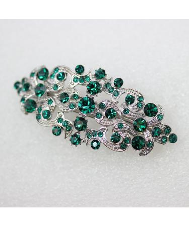 Faship Gorgeous Green Hair Barrette - Stylish and Chic Accessory - Buy Online on GoSupps.com