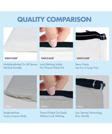 15 Pack Blank Cotton Canvas DIY Craft Zipper Bags Pouches Pencil Case for Makeup Cosmetic Toiletry Stationary Storage (Beige & Black 8.3 x 4.7 ) 15 Pack/8.3 x 4.7 White+Black - Buy Online on GoSupps.com