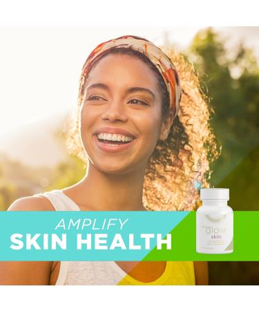 AdvoCare Glow Skin - Glowing Skin Care Supplement with Astaxanthin Carotenoids Tocotrienols & Vitamin E - Supports Healthy Skin Hair & Nails* - 30 Softgels - Buy Online on GoSupps.com