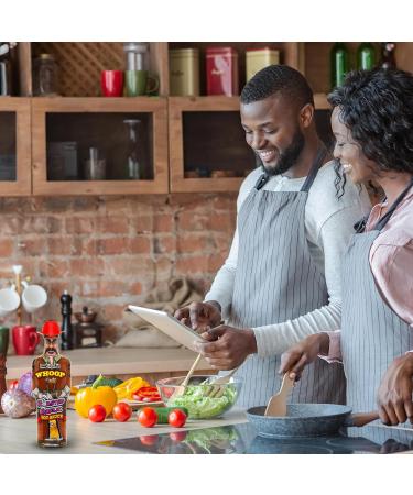 Cowboy Roasted Garlic Hot Sauce - 5 oz Try if you dare! Perfect Gourmet Gift for the Steak Sauce Fan - Buy Online on GoSupps.com