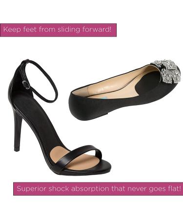 Foot Petals Ball of Foot Cushions - Long Lasting Pain Relief Insert for High Heels | Khaki, One Size - Buy Online on GoSupps.com