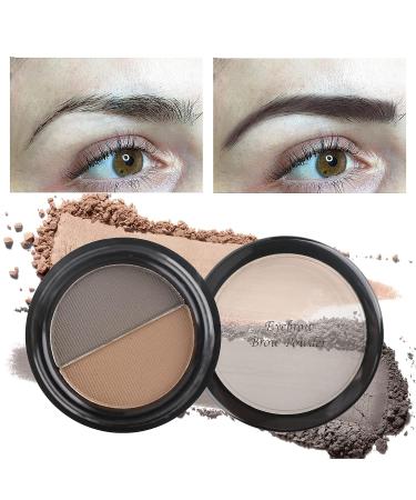 Boobeen Eyebrow Powder Kit - Natural Brow Shaping Set with Brush & Stencils - Buy Online on GoSupps.com