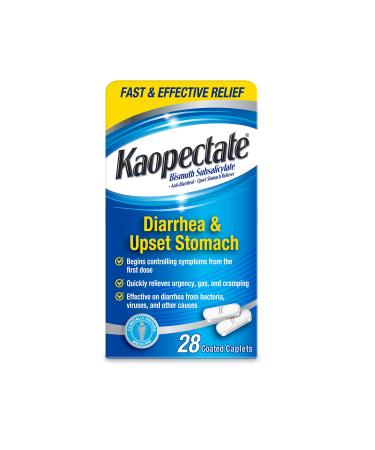 Kaopectate Multi-Symptom Anti-Diarrheal& Upset Stomach Reliever 28 Caplets