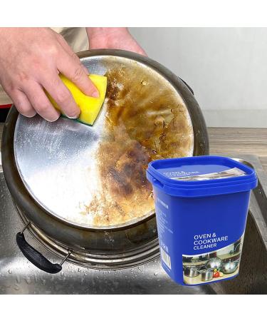 Strong stainless steel cleaner metal cleaner kitchen multifunctional cleaning paste cleaning agent stain remover - Buy Online on GoSupps.com