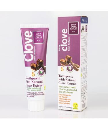 Eyup Sabri Tuncer EST1923 Toothpaste Series - Natural Clove Oil 75ml | International Shipping Available - Buy Online on GoSupps.com