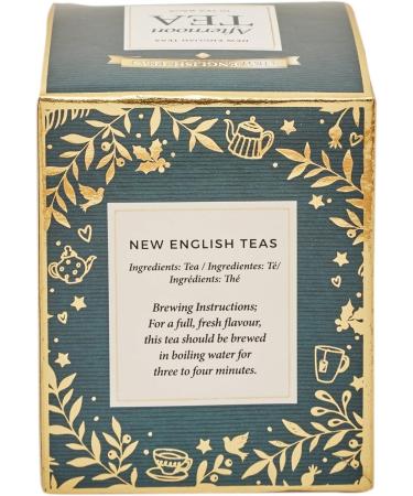 New English Teas Green Christmas Teabag Carton with 10 English Afternoon Teabags - Buy Online on GoSupps.com
