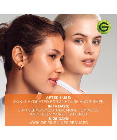 Garnier SkinActive Brightening Night Vitamin-C Serum with Hyaluronic Acid & Vitamin C* Brightening Day Cream with Super Citrus Nourishes and Boosts Skin Glow SkinActive - 50ml - Buy Online on GoSupps.com