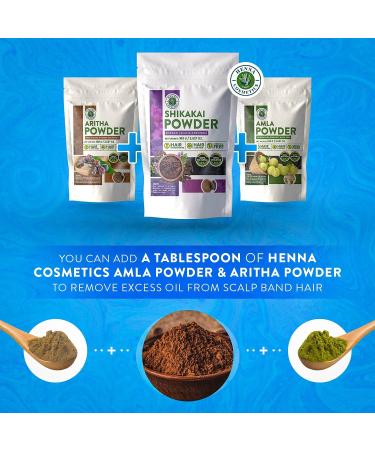Buy Organic Soapnut Powder (Aritha) 200g - 100% Natural Non-GMO Hair & Skin Conditioner - Buy Online on GoSupps.com
