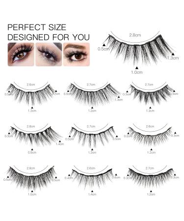 Reusable Magnetic Eyelashes with Eyeliner - Natural Look Easy to Wear | Evvershinner - Buy Online on GoSupps.com
