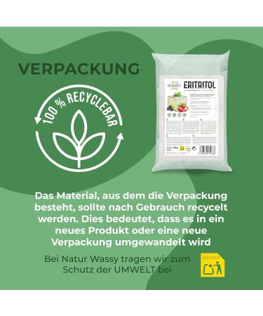 Erythrit | Premium Natural Calorie-Free Sweetener | Keto-Friendly Vegan Diabetic Safe Sugar Substitute - Buy Online on GoSupps.com