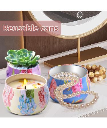 Women's Scented Candle Gift Set - 4-Piece Aromatherapy Candles for Christmas & Birthdays | Natural Soy Wax 120 Hours Long Lasting Stress Relief Fancy Design - Buy Online on GoSupps.com