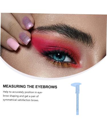 Hemoton 2pcs Eyebrow Ruler Eyebrow Measuring Ruler Eyebrow Tools Calipers Miss Plastic Measuring Instrument - Buy Online on GoSupps.com