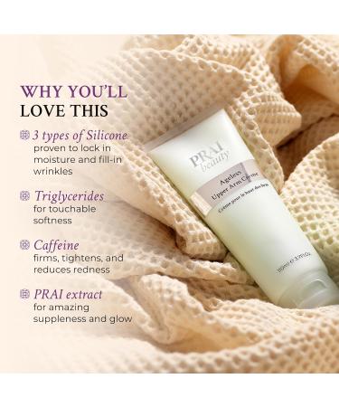 PRAI Beauty Ageless Upper Arm Creme, Anti-Aging and Repairing Body Cream, Skin Firming and Tightening Lotion for Upper Arm, Firming Lotion for Loose Skin, 3.9 Oz 3.7 Ounce (Pack of 1) - Buy Online on GoSupps.com