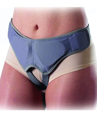 SOLACE CARE Hernia Belt Truss for Inguinal or Sports Hernia Support Single / Double - Pain Relief Recovery with 2 Removable Compression Pads - Adjustable Groin Straps (M: 89 - 104 cm)