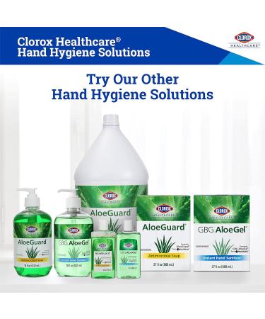 Clorox Healthcare GBG AloeGel Hand Sanitizer Gel 4oz - Bleach Free Mini Travel Size (1 Pack) - Buy Online on GoSupps.com