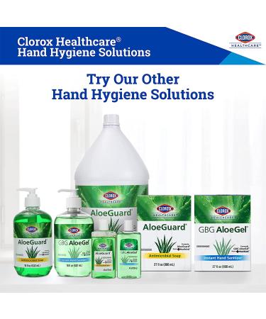 Clorox Healthcare AloeGuard Antimicrobial Soap 18oz | Aloe Vera Hand Soap for Healthcare Professionals | Soothing & Moisturizing Everyday Handwash - Buy Online on GoSupps.com