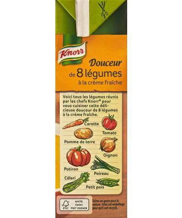 Knorr Sweet Soup of 8 Vegetables with Cr me Fra che 50 cl - Buy Online on GoSupps.com