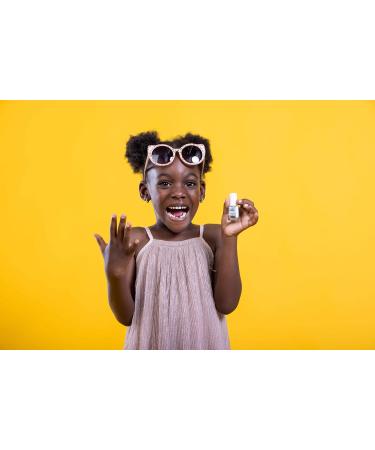 Miss Nella Shooting Star Peel-Off Nail Polish for Kids | Non-Toxic Water-Based Silver Glitter | Safe & Odorless - Buy Online on GoSupps.com