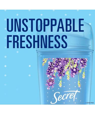 Secret Fresh Clear Gel Antiperspirant Deodorant Luxe Lavender 2.6 oz - Pack of 2 - Buy Online on GoSupps.com