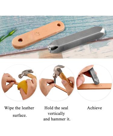 Yoption 6mm Dog Paw Metal Stamp for Jewelry, Clay, Leather, Wood - Paw Pattern Stamping Tool - Buy Online on GoSupps.com
