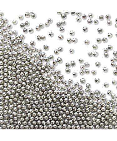 PME Silver Edible Sugar Pearls 4mm - 25g Cupcake Topping & Cake Decoration - Buy Online on GoSupps.com