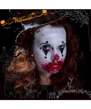 Scar Wax SFX Makeup Kit - Coagulated Blood Gel Spatula & Sponge for Halloween Special Effects | Perfect for Cosplay Stage & Festival Makeup - Buy Online on GoSupps.com