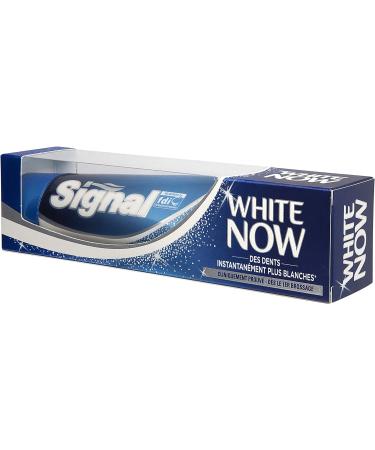 Signal White Now Toothpaste Whiteness 75 ml (Set of 3) - Buy Online on GoSupps.com