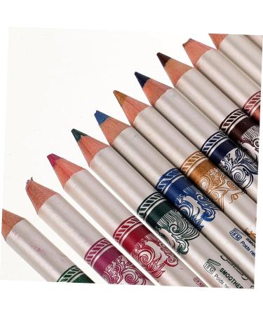 Angoily 36 pcs Cosmetic Pencil Eye Eyebrow Eyeliner Long Lip Makeup Colorful Pen Liner Lasting Waterproof 1 count (Pack of 1) As Shownx3pcs - Buy Online on GoSupps.com
