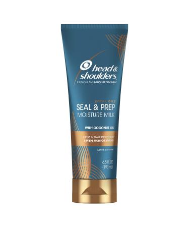 Head & Shoulders Royal Oils Seal Prep Moisture Milk With Coconut Oil Dye Free, 6.5 Fl Oz