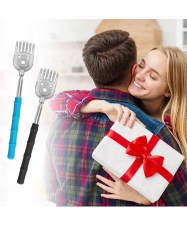 Sinloon 5-Pack Telescopic Back Scratcher - Portable Stainless Steel Back Massage Device with Rubber Tips - Perfect for Instant Relief - Buy Online on GoSupps.com