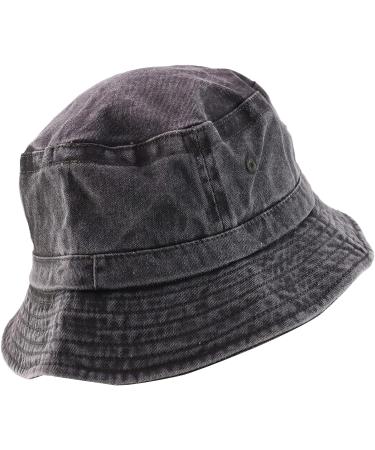 Armycrew XXL Oversize Pigment Dyed Black Bucket Hat - Fits Up to 3XL - XX-Large-3X-Large - Buy Online on GoSupps.com