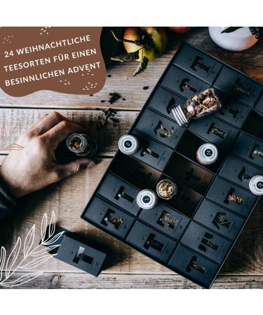 My Pleasure Tea Advent Calendar 2023 | 24 Fine Teas for 100 Cups | Perfect Christmas Gift for Tea Lovers & Connoisseurs - Buy Online on GoSupps.com