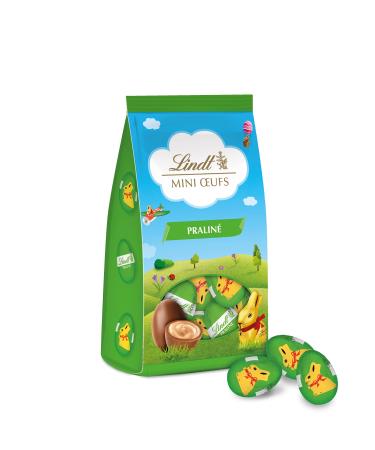 Lindt - MINI EGGS Bag - Milk Chocolate Praline - Ideal for Easter, 180g