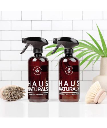 Stainless Steel Cleaner & Polish Kit - 16oz | Streak-Free & Eco-Friendly Safe for Kids & Pets - Buy Online on GoSupps.com