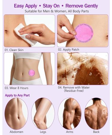 GLP-1 Patches for Men & Women Natural Formula with Berberine | 8-Hour Long-Lasting | Wellness Health Management | Suitable for All Skin Types Apply to Various Parts 60 Count (Pack of 1) 1 Count (Pack of 60) - Buy Online on GoSupps.com